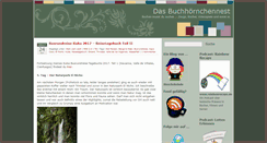 Desktop Screenshot of buchhoernchennest.de
