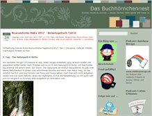 Tablet Screenshot of buchhoernchennest.de